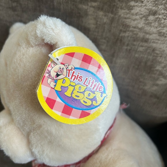 Plush Pig with sound reciting “To the market” - Picture 4 of 8